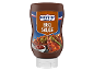 BBQ sauce bottle with grilled ribs and a bowl of sauce.