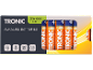 Pack of 20 AAA 1.5V alkaline batteries with an orange and blue design.