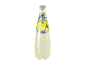 Bottle of lemonade with 'Passione Italiana' text and an image of lemons.