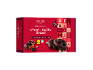 Lebkuchen hearts, stars, and pretzels with dark chocolate, vegan, Christmas themed.