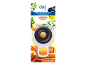 Car air freshener with refill, orange blossom scent, providing up to 60 days of freshness.