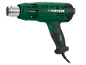 Green and black heat gun with a silver nozzle, model PHLGD 2000 E5.