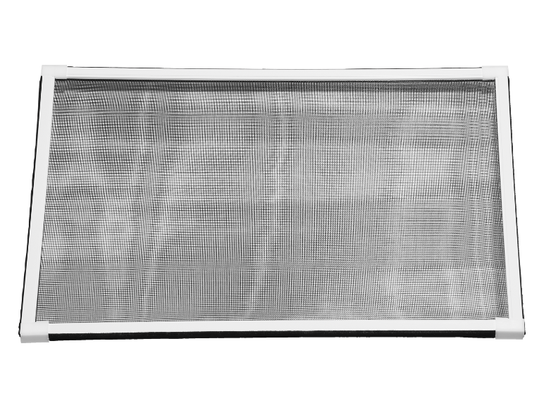 White framed insect screen for windows or doors