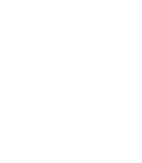 Stylized white snowflake on a black background.