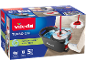 Cleaning kit box with bucket and mop, featuring 'TURBO ONE' and 'EASY SPIN & DRY WITH PEDAL' text.