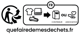 FR: Clothes, textiles, shoes to container or association. quefairedemesdechets.fr