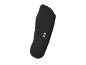 Black invisible sock with the inscription «35-38» on the sole.