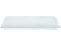 Light blue pillow with 'COLD TOUCH' text and snowflake patterns.