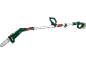 Cordless telescopic pole saw with adjustable handle and chain