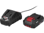 Battery charger and 20V 2.0Ah battery for power tools