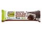 Brown rice bar with dark chocolate, enriched with magnesium and probiotics, palm oil free.