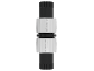 Black and silver pipe coupling with the text PERFORMANCE