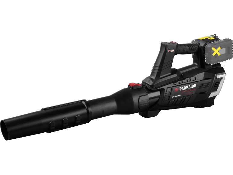 Cordless leaf blower with brushless motor and X 20V Team battery