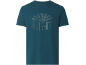 Dark teal t-shirt with a subtle 'SUNSHINE MAKE YOUR OWN' graphic on the front.