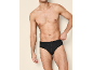 Man in black briefs.