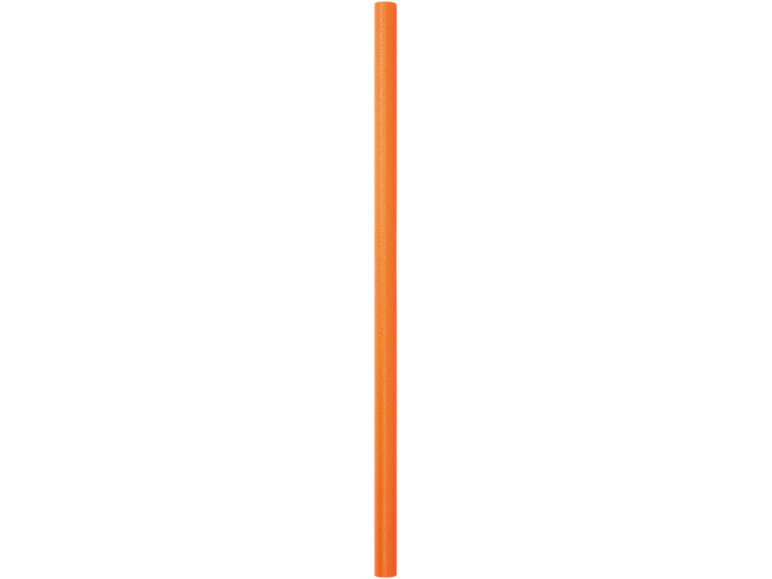 Orange foam swimming noodle.