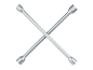 Cross wheel wrench for car tires