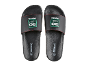Black slides with red stitching and the inscription «30 YEARS EST. 1996».