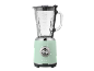 Mint green blender with a glass jug, measuring marks up to 1.75L, and a 5-speed dial.