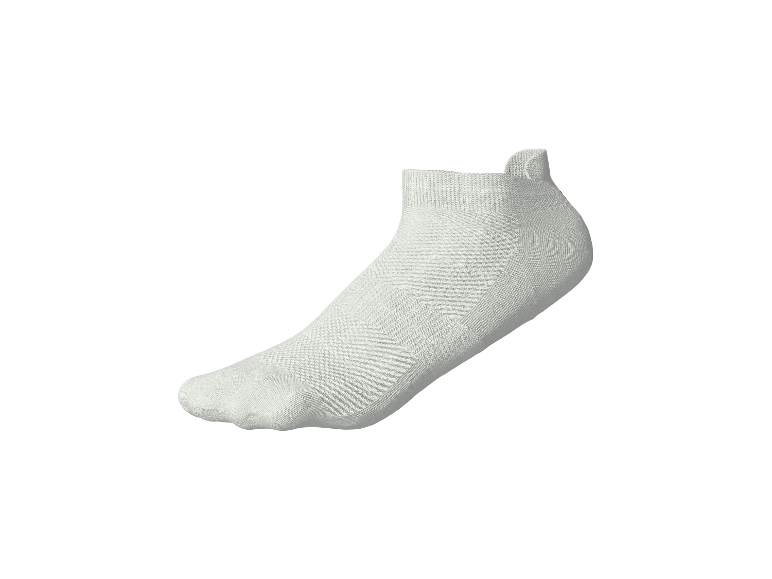 White Crivit low-cut sports sock.