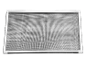 White framed insect screen for windows or doors
