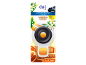 Car fragrance plug with 2 orange blossom refills, 2x2.3 ml.