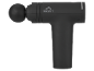 Black massage gun with a round attachment and CRIVIT logo