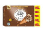 Box of 8 XXL chocolate and vanilla flavored ice creams.