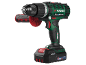 Cordless drill with auxiliary handle and 2.0Ah battery