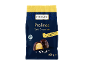 Bag of dark chocolate pralines with lemon flavoured filling and meringue pieces, 200g.