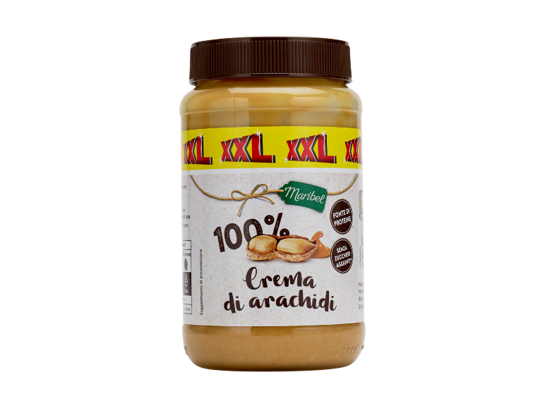 100% peanut butter, source of protein and no added sugar.