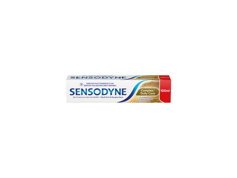 Sensodyne Complex/Daily Care toothpaste, 100ml, for sensitive teeth.