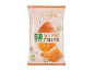 Bag of organic sweet potato chips with sea salt and sunflower oil, 100g.