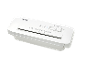 White paper shredder with “TRONIC” lettering and controls.