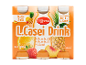 Pack of 6 multifruit L. Casei drinkable yogurts with vitamin B6 and D.