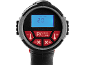 Heat gun with digital display showing 'COOL DOWN 20' and control buttons.