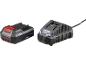 Battery and charger with 2.0Ah and 2.4A max. charging capacity