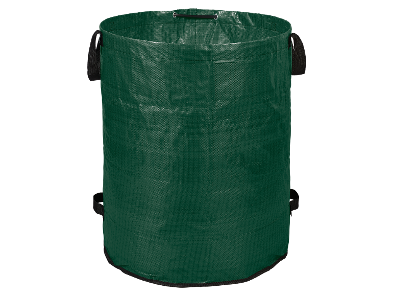 Green fabric garden waste bag