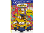 Minions-themed color and sticker fun book with 220+ stickers.