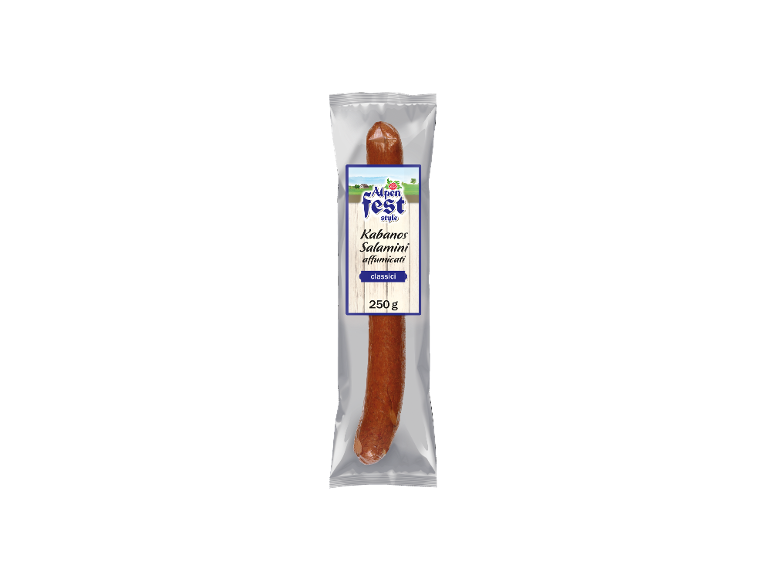 Alpenfeststyle Kabanos Salamini affumicati classici, 250g