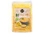 GOLDEN SUN organic corn semolina package with an image of a prepared dish.