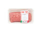 Bovino Italian 'Rollata allo Speck' minced beef, 0.600kg, in a white tray.