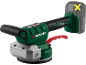 Cordless tile vibrator with handle and removable 2.0Ah battery