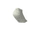 White short sock with black polka dots, with size 35-38 visible.