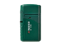 Green handheld device with 'EST. 1996' text and a logo.