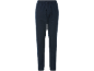 Dark blue men's trousers with an elastic waistband and drawstring.
