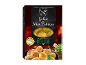 Packaging of grilled mini potatoes with herbs, 400g, in an aluminum tray.