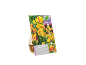 Pack of 8 'Sunshine Club' tulip bulbs with yellow flowers that change colors.