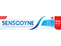 SENSODYNE Daily Protection toothpaste 100ml, with 'new look' and 'SUPER CENA' text