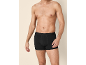 Shirtless man wearing black boxer briefs.